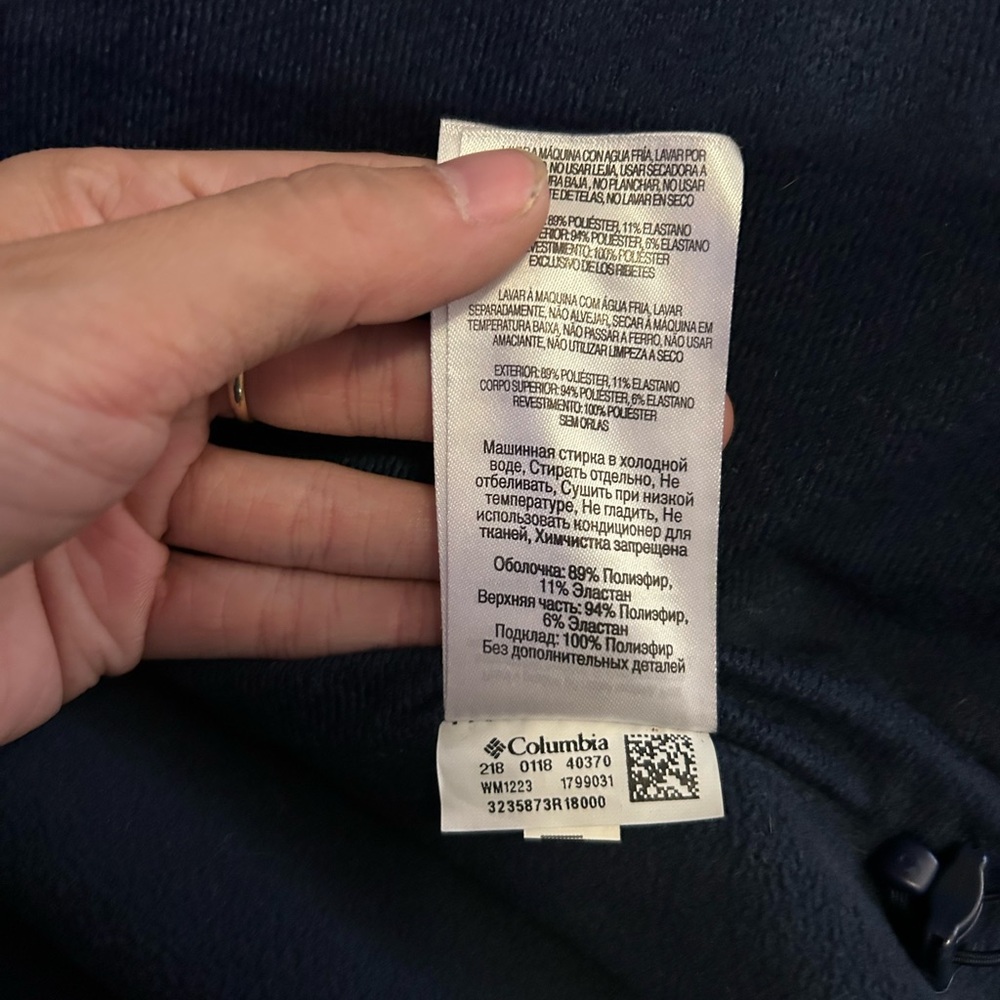 Columbia Men's Navy Raincoat - Picture 7 of 9